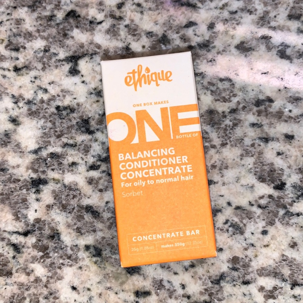 Ethique Balancing conditioner concentrate for oily to normal hair (NWT)